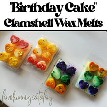 Charger l&#39;image dans la galerie, Sweet Scented Clamshell Wax Melt - Birthday Cake
