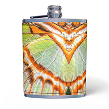 Load image into Gallery viewer, Custom Nappa Leather Hip Flask
