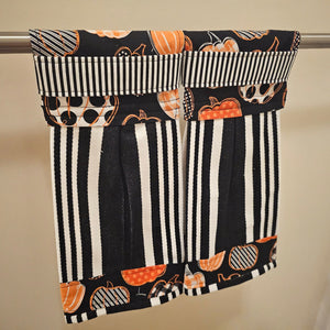 Hanging Dish Towel- Pumpkin Patch