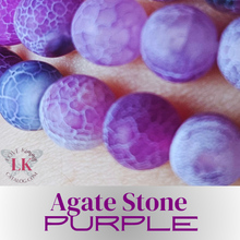 Charger l&#39;image dans la galerie, Buddha Bracelet Purple Jade Stone
