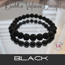 Charger l&#39;image dans la galerie, Buddha Bracelet Volcanic Rock- Copper
