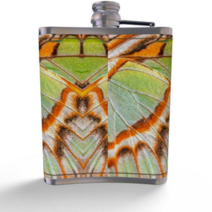 Butterfly Hip Flask - Spring Bloom