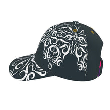 Cargar imagen en el visor de la galería, Fashion Baseball Cap- Steele Blue Butterfly
