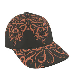 Fashion Baseball Cap- Brown Butterfly