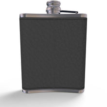 Charger l&#39;image dans la galerie, Leather Butterfly Hip Flask - Wing Man&#39;s Gray
