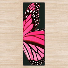 Load image into Gallery viewer, www.lovekimmycatalog.com Yoga  pilates Mat- Pink Butterfly
