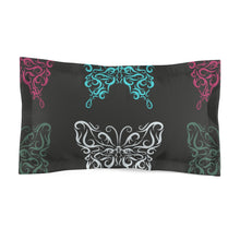 Load image into Gallery viewer, Pillow Sham Butterfly Theme- Gray
