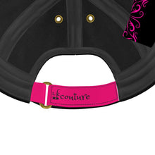 Load image into Gallery viewer, Fashion Baseball Cap- Hot Pink on Black
