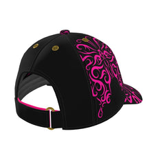 Load image into Gallery viewer, Fashion Baseball Cap- Hot Pink on Black
