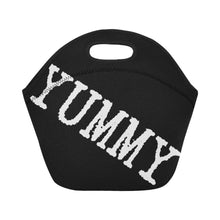 画像をギャラリービューアに読み込む, Custom Lunch Bag- Yummy (black)
