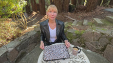 Charger et lire la vidéo dans la visionneuse de la Galerie, Custom Laptop Sleeve- Leopard
