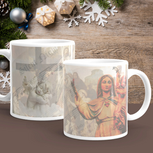 Load image into Gallery viewer, 11 oz Religious Coffee Mug- Baby Jesus and Mother Mary
