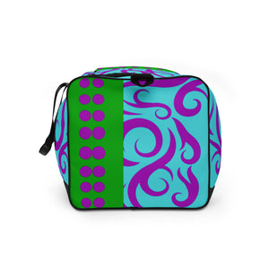 Duffel Travel Bag- Purple Butterfly