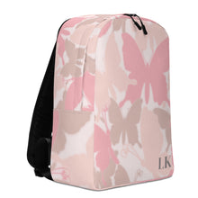 Load image into Gallery viewer, Backpack Travel Bag-  Camo Pink Butterfly
