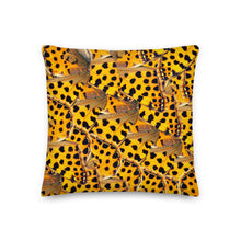 Load image into Gallery viewer, Pillow Throw- Yellow Butterfly
