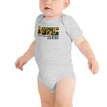 Load image into Gallery viewer, www.lovekimmycatalog.com gray Baby one piece- Sunflower LOVE
