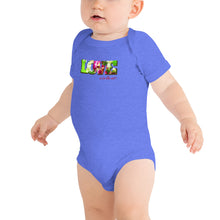 Load image into Gallery viewer, www.lovekimmycatalog.com Baby One Piece- Love is in the Air blue

