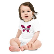 Load image into Gallery viewer, Baby One Piece - Hawaiian Butterfly Pink
