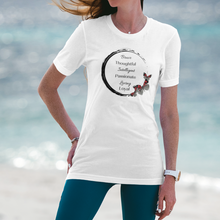 Load image into Gallery viewer, www.lovekimmycatalog.com white Cotton Bella Tee- Inspirational Crew Neck
