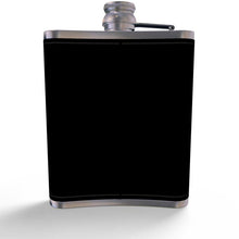 Charger l&#39;image dans la galerie, Leather Butterfly Hip Flask - Wing Man&#39;s Black
