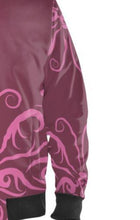 Load image into Gallery viewer, unisex bomber jacket Purple Butterfly
