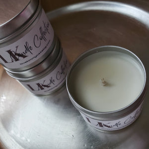 Sweet Scented Soy Candle- Amaretto & Honey Tobacco