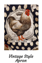Load image into Gallery viewer, www.lovekimmycatalog.com Vintage Style Apron| Country Kitchen
