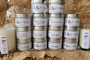 Warm Scented Soy Candles- Hot Apple Pie