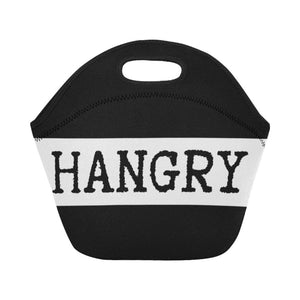 Custom Lunch Bag- HANGRY (hot pink)
