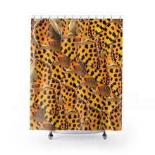 Load image into Gallery viewer, Shower Curtain- Yellow Butterfly
