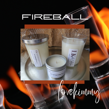 Load image into Gallery viewer, www.lovekimmycatalog.com Scented Soy Candle  - Fireball, Cinnamon 
