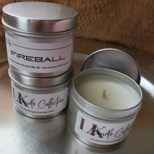 Load image into Gallery viewer, Scented Soy Candle 4 oz Tin - Fireball
