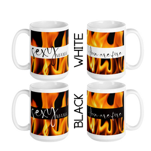 www.lovekimmycatalog.com Coffee Mug- Sexy Mama Black