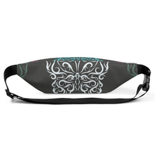 Load image into Gallery viewer, Fanny Pack Womens Bag Womens Accessory Butterfly Collection Gray Multi-color
