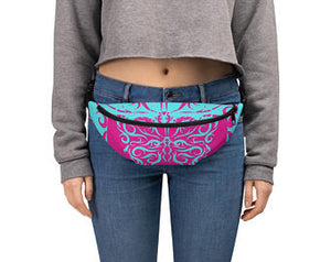 Fanny Pack- Butterfly Hot Pink