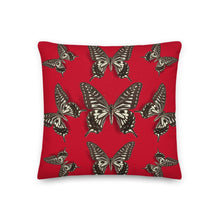 Cargar imagen en el visor de la galería, www.lovekimmycatalog.com Pillow Throw- Butterfly Classic Red 
