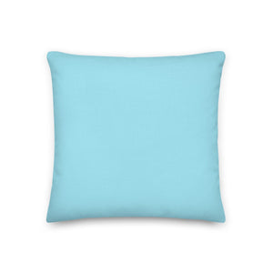 Pillow Throw- Butterfly Turquoise Blue