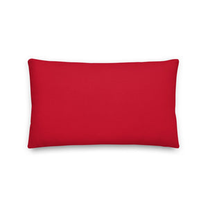 Pillow Throw - Butterfly Classic Red