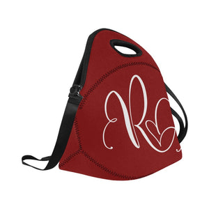 lovekimmycatalog.com Cherry Red Neoprene Lunch Bag  Large