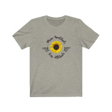 Load image into Gallery viewer, www.lovekimmycatalog.com Woman&#39;s Shirt gray Inspirational Sunflower
