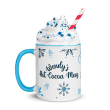 Load image into Gallery viewer, Hot Cocoa Mug - Winter Blue 
