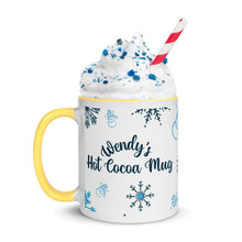 Load image into Gallery viewer, Hot Cocoa Mug - Winter Blue 
