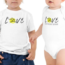 Load image into Gallery viewer, https://www.lovekimmycatalog.com/products/baby-one-piece-live-to-love-tennis
