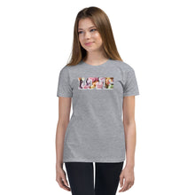Load image into Gallery viewer, www.lovekimmycatalog.com Junior Graphic Tee  Candy Heart Graphics  gray
