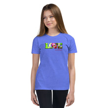 Load image into Gallery viewer, www.lovekimmycatalog.com blue Junior Love is in the Air Graphic Tee
