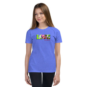 www.lovekimmycatalog.com blue Junior Love is in the Air Graphic Tee