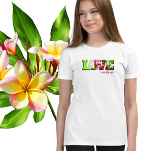 Woman's Tee- LOVE is in the Air