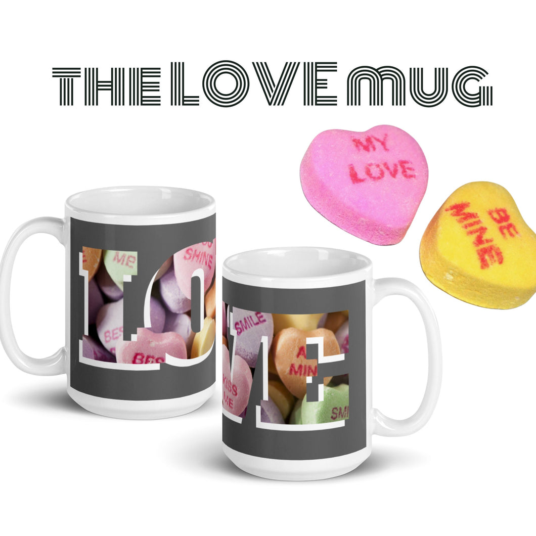 Coffee Mug- The Love Mug gray