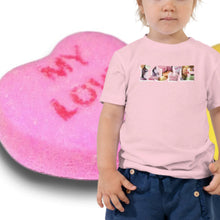 Load image into Gallery viewer, Junior Graphic Tee-  Candy Heart Graphics
