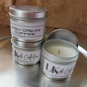 Scented Candle 4 oz Tin - Irish Cream Coffee